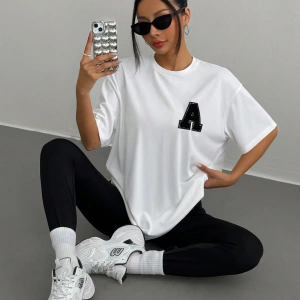 Kadın 2Lİ TAKIM OVERSİZE Trend T-shirt Şort Model 5098