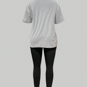 Kadın 2Lİ TAKIM OVERSİZE Trend T-shirt Şort Model 5099