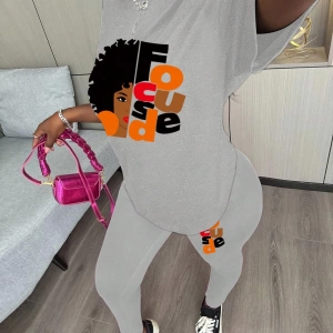 Kadın 2Lİ TAKIM OVERSİZE Trend T-shirt Şort Model 5099
