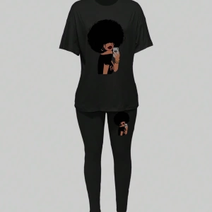 Kadın 2Lİ TAKIM OVERSİZE Trend T-shirt Şort Model 5101