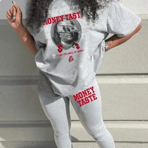 Kadın 2Lİ TAKIM OVERSİZE Trend T-shirt Şort Model 5105