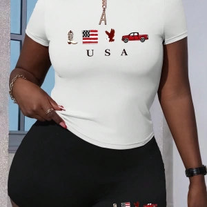 Kadın 2Lİ TAKIM OVERSİZE Trend T-shirt Şort Model 5117