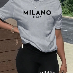 Kadın 2Lİ TAKIM OVERSİZE Trend T-shirt Şort Model 5118