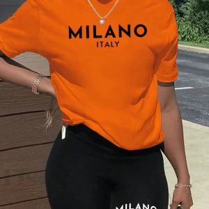 Kadın 2Lİ TAKIM OVERSİZE Trend T-shirt Şort Model 5118
