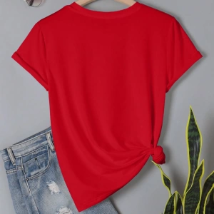 Kadın 2Lİ TAKIM OVERSİZE Trend T-shirt Şort Model 5118