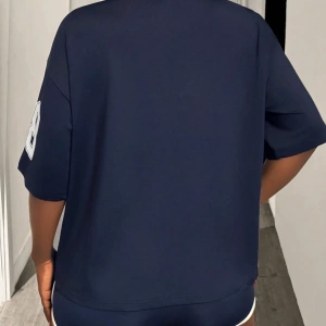 Kadın 2Lİ TAKIM OVERSİZE Trend T-shirt Şort Model 5119