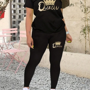 Kadın 2Lİ TAKIM OVERSİZE Trend T-shirt Şort Model 5121
