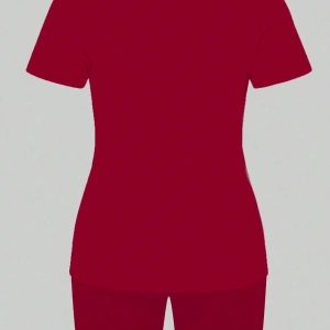 Kadın 2Lİ TAKIM OVERSİZE Trend T-shirt Şort Model 5123