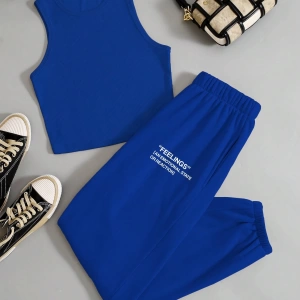 Kadın 2Lİ TAKIM OVERSİZE Trend T-shirt Şort Model 5126
