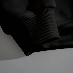 Kadın Beauty Baskılı Oversize Bisiklet Yaka Sweatshirt Siyah