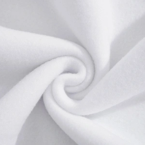 Kadın Beyaz Kelebek Baskılı Kapüşonlu Sweatshirt