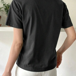 Kadın Beyaz Sunshine Baskılı Oversize Tişört