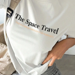 Kadın Beyaz The Space Oversize