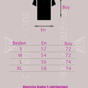 Kadın Beyaz Wish Happy Everyday Baskılı Oversize T-shirt