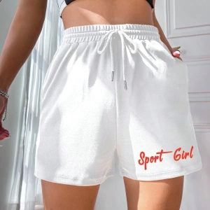 Kadın Bol Günlük Ayarlanabilir Bel Spor Şortu Cepli, İlkbahar/Yaz İçin Uygun