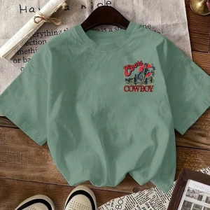Kadın Dachshund Grafik Tişört - Rahat Yuvarlak Yaka, İlkbahar ve Yaz İçin Kısa Kollu Üst, Nef