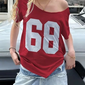 Kadın Düşük Omuz Kayık Yaka 68 Baskılı