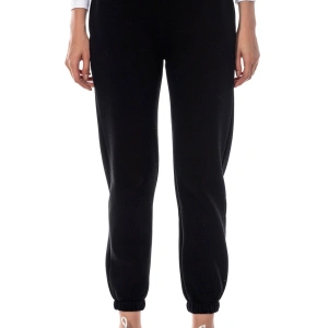 Kadın Ekru Renk Elastik Paça Örme Jogger Eşofman Altı Cy84200