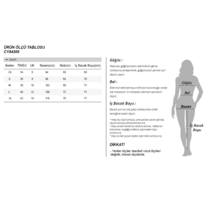 Kadın Ekru Renk Elastik Paça Örme Jogger Eşofman Altı Cy84200