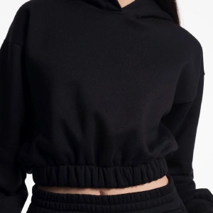 Kadın Ekru Renk Yüksek Bel Jogger Eşofman Takımı Cy84156