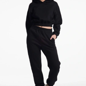 Kadın Ekru Renk Yüksek Bel Jogger Eşofman Takımı Cy84156