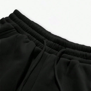 Kadın Fiyonk Desenli Eşofman Altı, Minimalist, Genç, Kampüs Stili, Moda, Rahat, Yolculuk, Spo