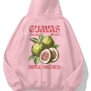 Kadın Guavas Sweatshirt Pembe