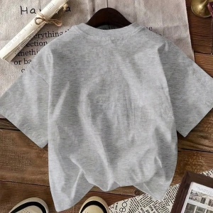 Kadın Günlük Domates ve Biber Yaz Tişörtü Grafik Yuvarlak Yaka Kısa Kollu Tişört