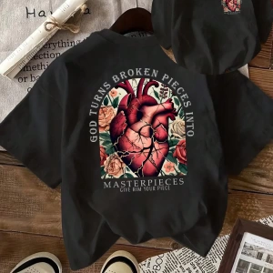 Kadın Günlük Kısa Kollu Yuvarlak Yaka Tişört
