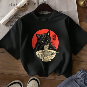 Kadın Günlük Kısa Kollu Yuvarlak Yaka Tişört