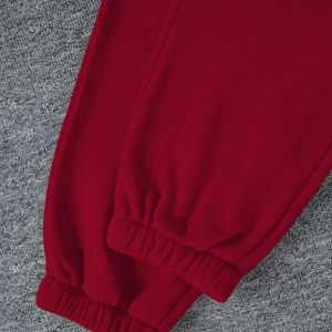 Kadın İki Parçalı Yuvarlak Yaka Kapşonlu Sweatshirt ve Eşofman Altı Sonbahar ve Kış Sezonu İç