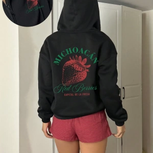 Kadın İlkbahar/Sonbahar Harf ve Kalp Baskılı Kapüşonlu Bol Paça Fermuarlı Sweatshirt Model 5201