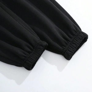 Kadın Kapşonlu Bağcıklı Sweatshirt ve Eşofman Altı Takımı