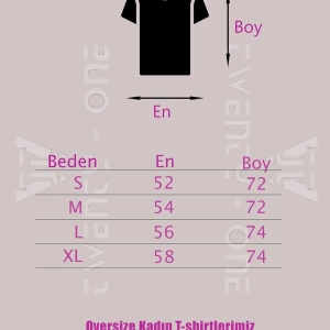 Kadın Kırmızı Over Thinking Baskılı Oversize T-shirt