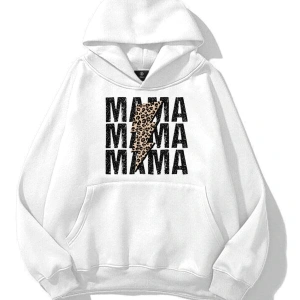 Kadın MamaMama Sweatshirt Beyaz