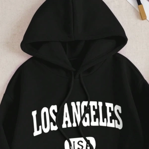 Kadın Mektup Baskılı Sweatshirt Ve Eşofman Altı İki Parça Set