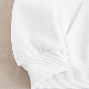 Kadın Mektup Baskılı Sweatshirt Ve Eşofman Altı İki Parça Set