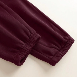 Kadın Mektup Baskılı Sweatshirt Ve Eşofman Altı İki Parça Set