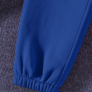 Kadın Mektup Baskılı Yuvarlak Yaka Uzun Kollu Sweatshirt Ve Bağcıklı Bel Paçalı Eşofma