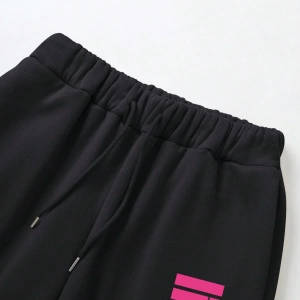 Kadın Moda Baskılı Bol Jogger Pantolon