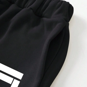 Kadın Moda Baskılı Bol Jogger Pantolon