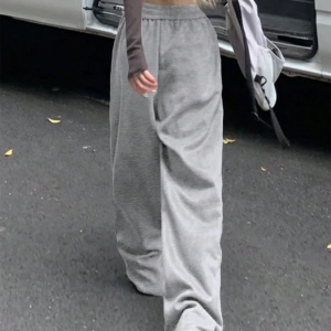 Kadın Moda Rahat Baskılı Düz Spor Pantolon