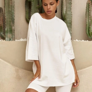 Kadın Oversize 3 İplik Penye