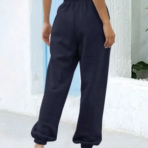 Kadın Oversize Cepli Lastik Paça Eşofman