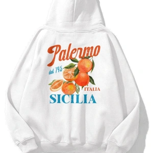 Kadın Palermo Sicilia Sweatshirt Beyaz