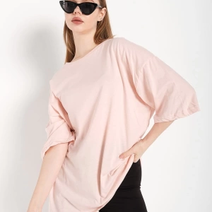Kadın Pembe Oversize T-shirt
