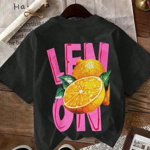Kadın Regular Fit Harf ve Palmiye Ağacı Grafik Yuvarlak Yaka Kısa Kollu Günlük Süt İpek Tişör