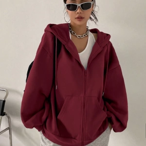 Kadın Renk Bloklu Bağcıklı Yaka Termal Astarlı Kapşonlu Sweatshirt, Uzun Kollu Üstler Model 5175