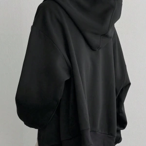 Kadın Renk Bloklu Bağcıklı Yaka Termal Astarlı Kapşonlu Sweatshirt, Uzun Kollu Üstler Model 5196