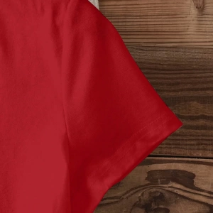 Kadın Renkli Yıldız Baskılı Kısa Kollu Tişört, Moda